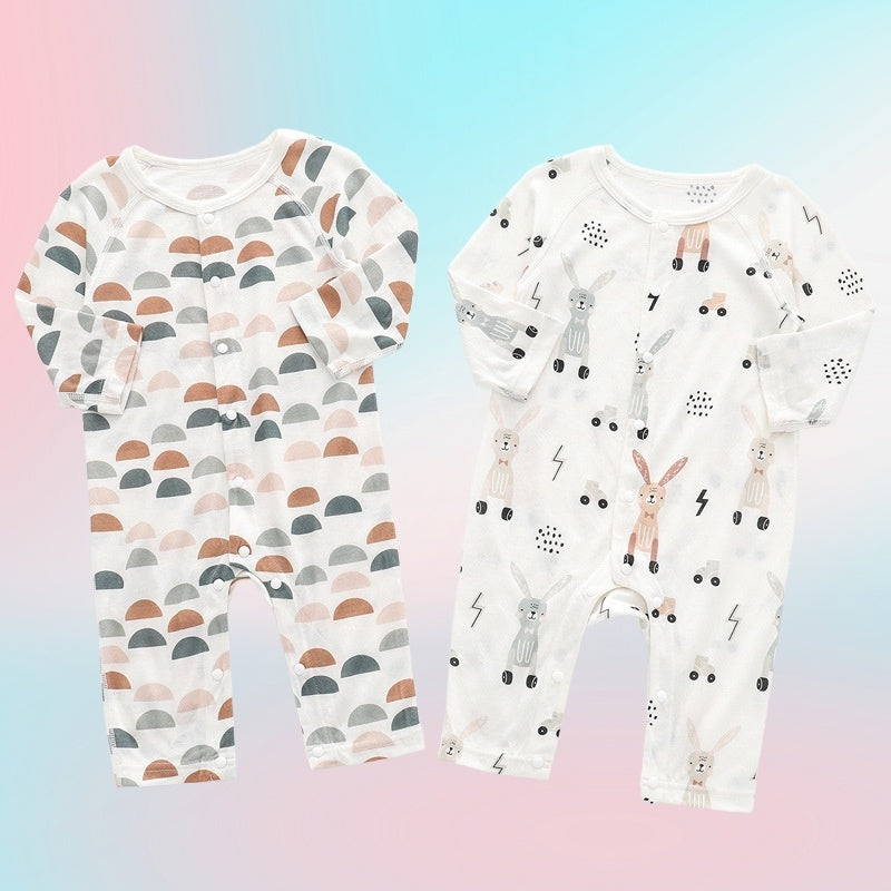 Light And Soft Bamboo Fiber Baby Jumpsuit