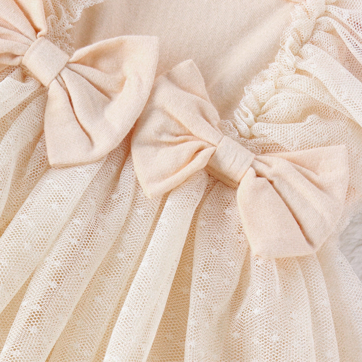 Baby Jumpsuit Net Skirt Dress