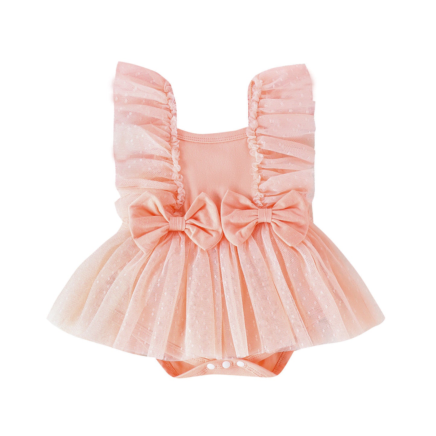 Baby Jumpsuit Net Skirt Dress